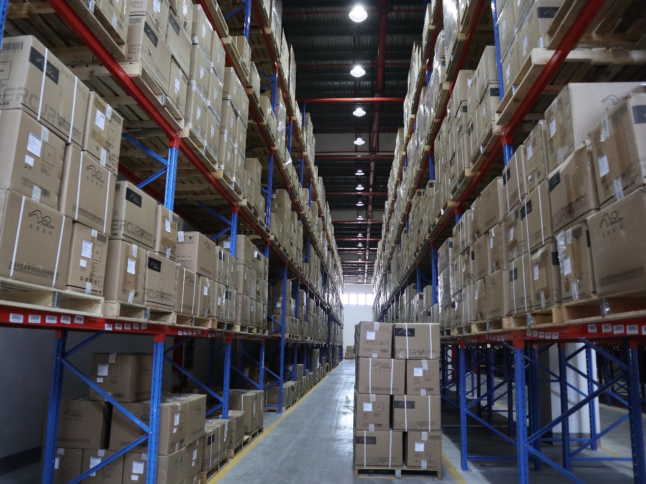 現場報道 | 水星家紡倉儲物流中心輸送分揀系統項目一期上線