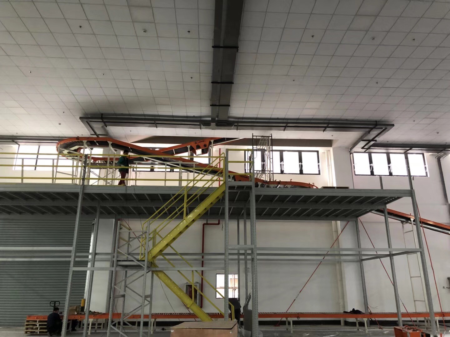 現場報道 | 水星家紡倉儲物流中心輸送分揀系統項目一期上線